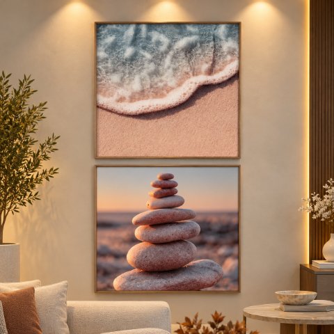 Quadro praia Pedra