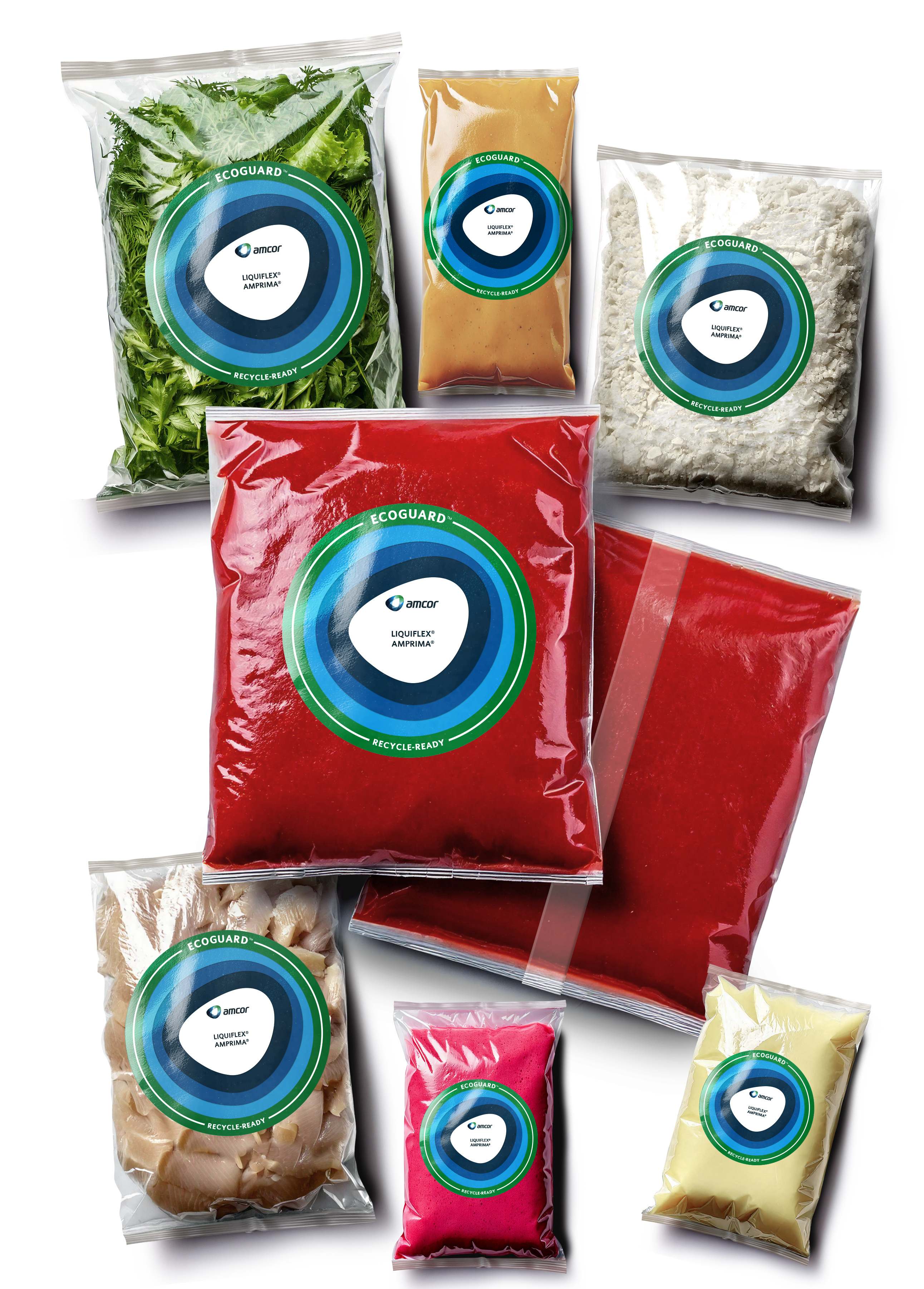 Bulk pouches for foodservice industry