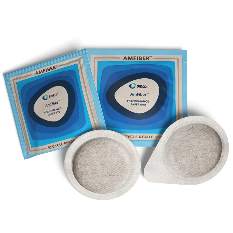 AmFiber™ Performance Paper 60U Sachets for Coffee pads