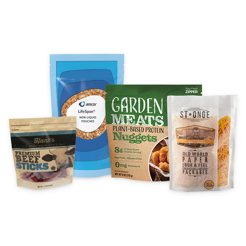 Pouches for Fresh, Frozen and Dry Foods