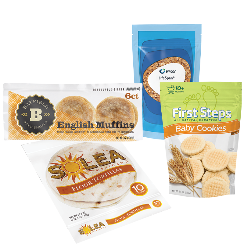 Pre-made Pouches for Bakery