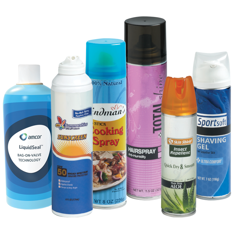 Bag-on-valve technology for aerosol cans