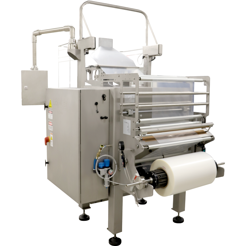 Liquiflex intermittent motion vertical VFFS filler