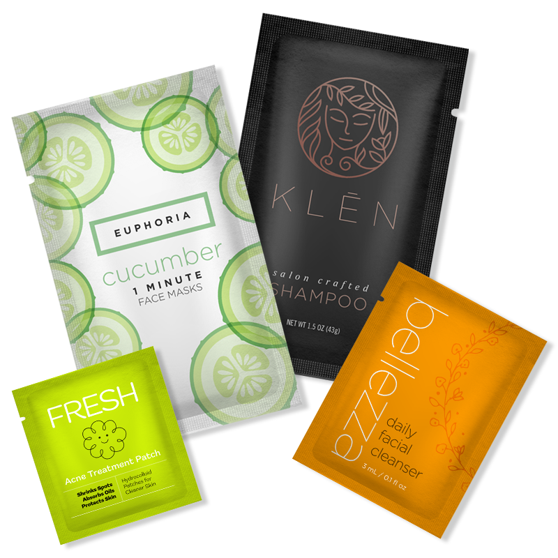 AmFiber™ Paper-Based Home and Personal Care Sachets