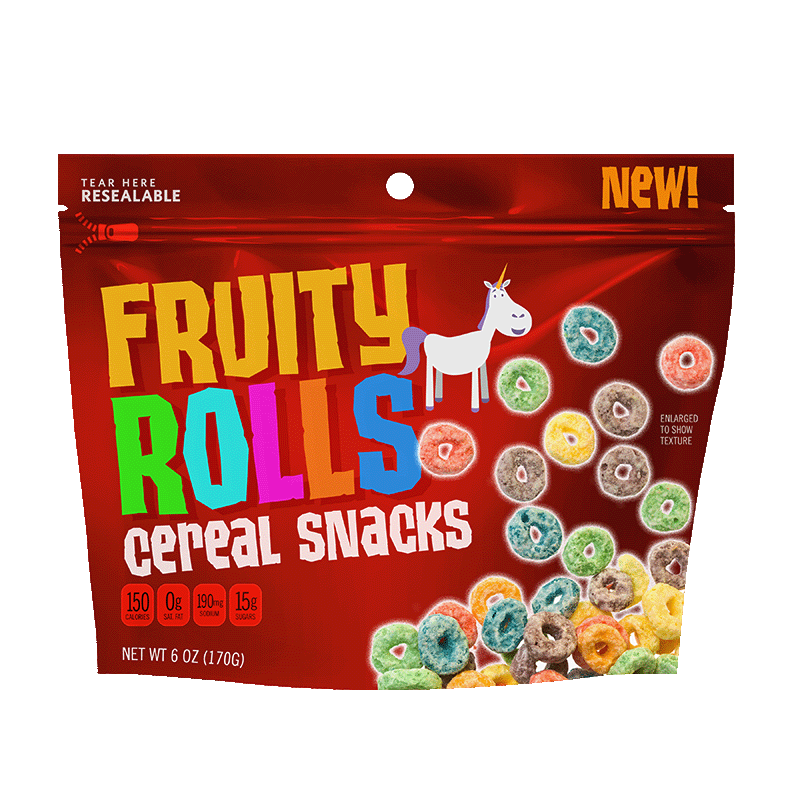 Standup Pouches for&nbsp;Cereal&nbsp;Snacks and Granola