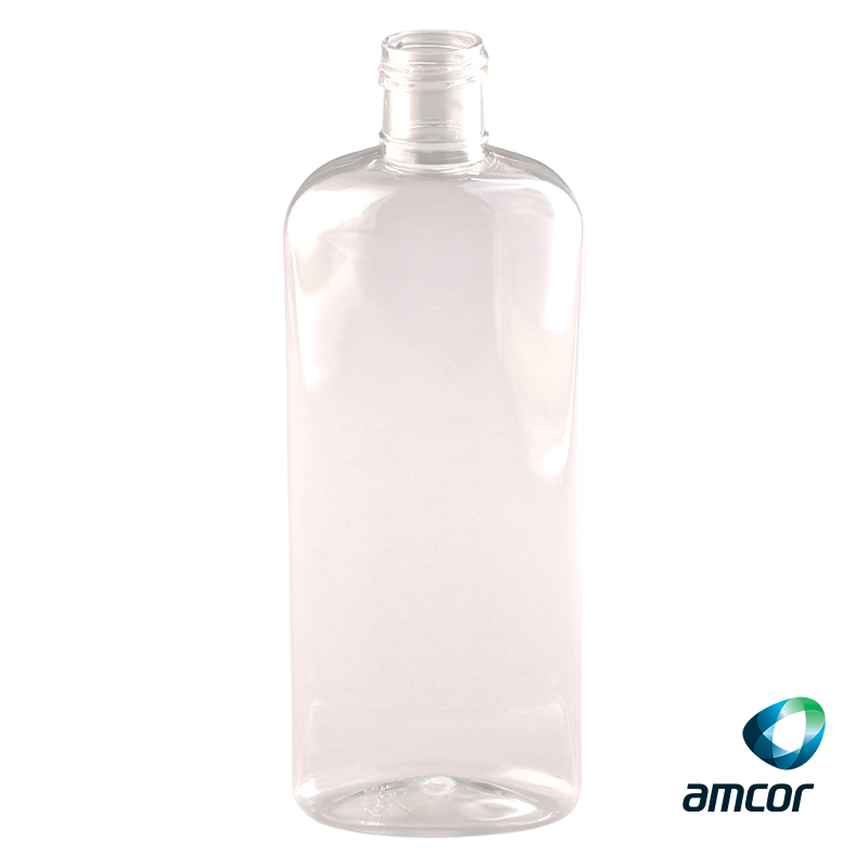 Custom Oval Bottle 8 oz