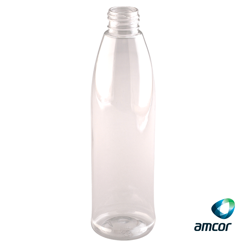 Footed Bullet Round Bottle 8 oz
