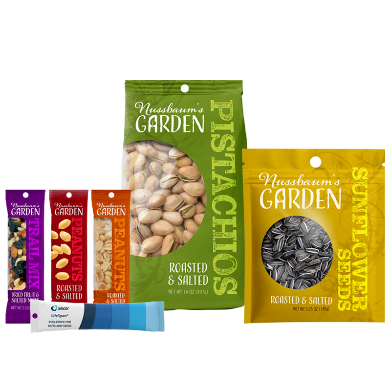 Rollstock and Pouch Films for Snacks, Nuts and Seeds
