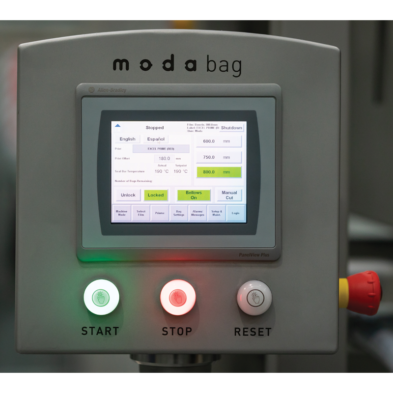 Amcor Moda Bag vacuum shrink bag maker and printer