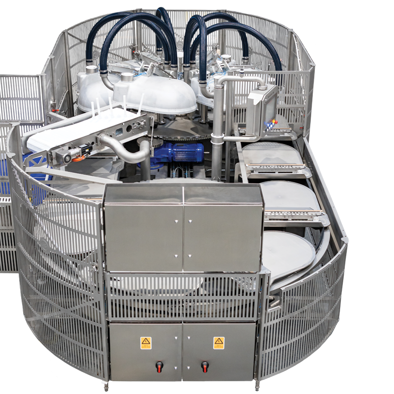 Moda Vac High-Speed Rotary Chamber Vacuum Packaging Machine