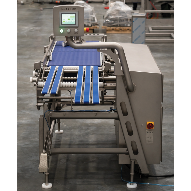 Moda Loader Contactless Product Loader for Meat Packaging