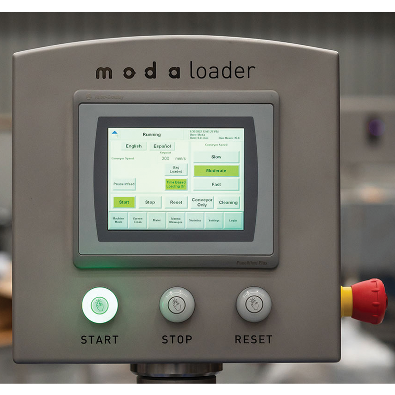 Moda Loader Contactless Product Loader for Meat Packaging