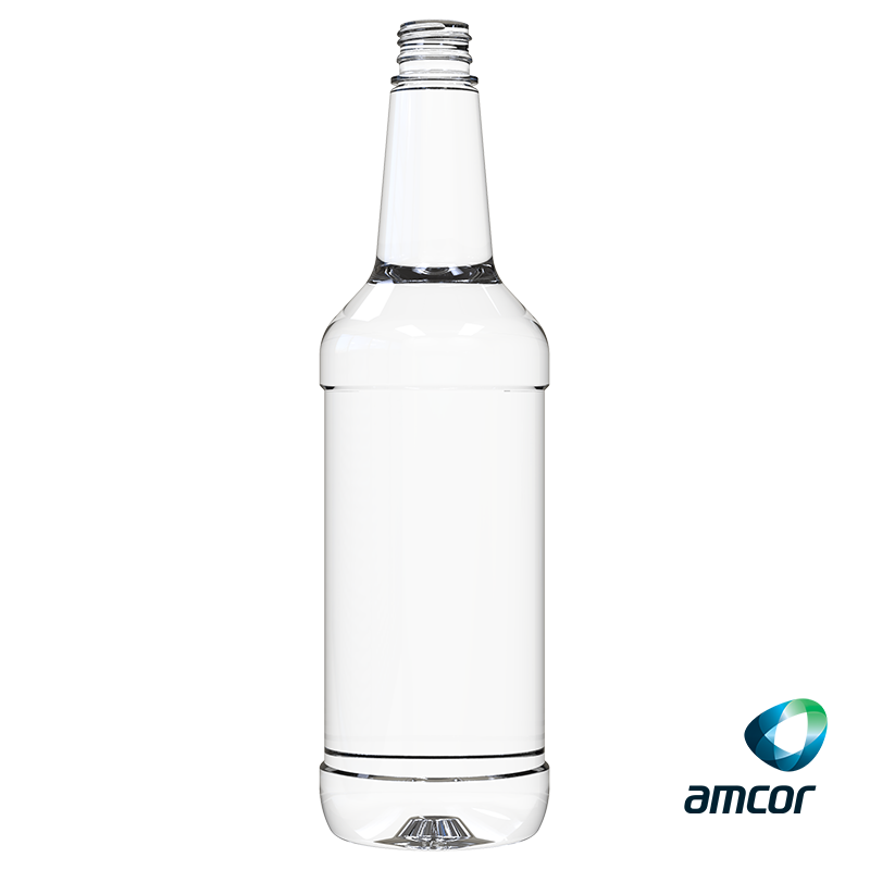 Round Taper Neck Spirits 1 L