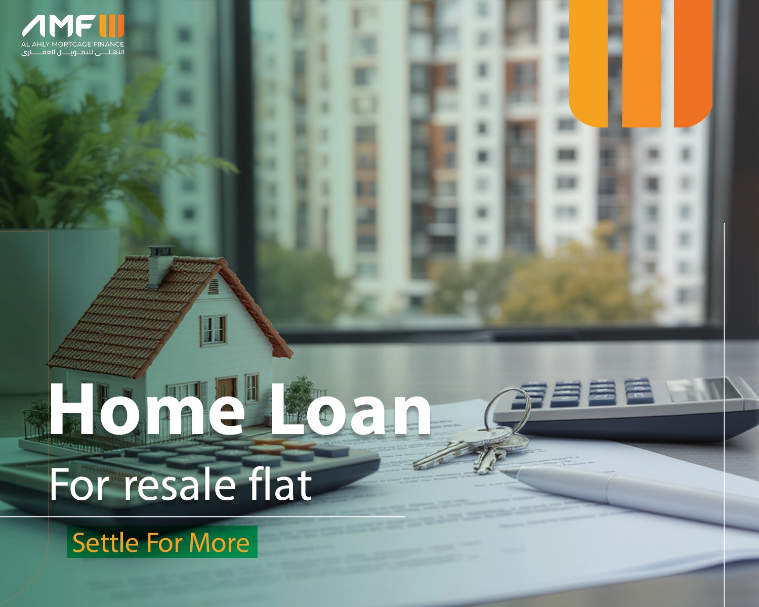 home loan for resale flat