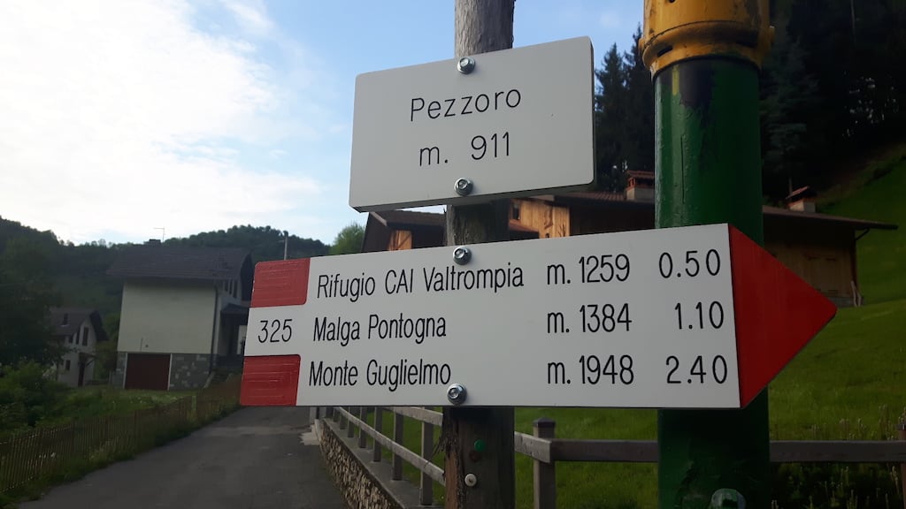 Monte Guglielmo da Pezzoro - foto 1