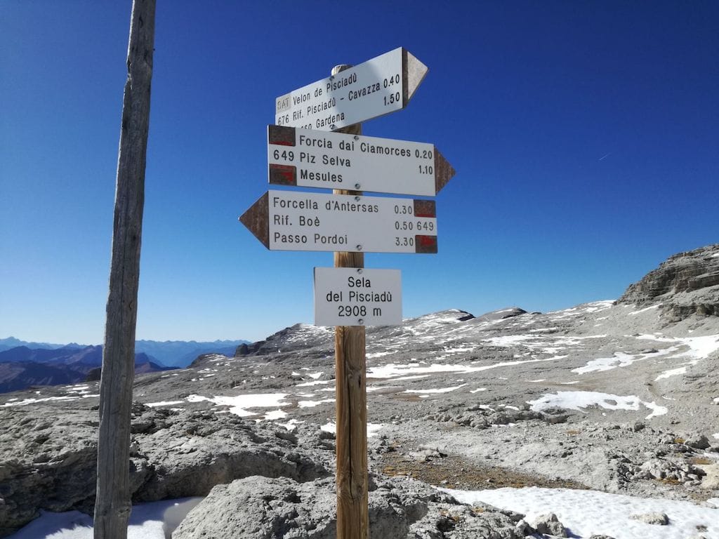Piz Selva, ferrata Mesules - foto 14