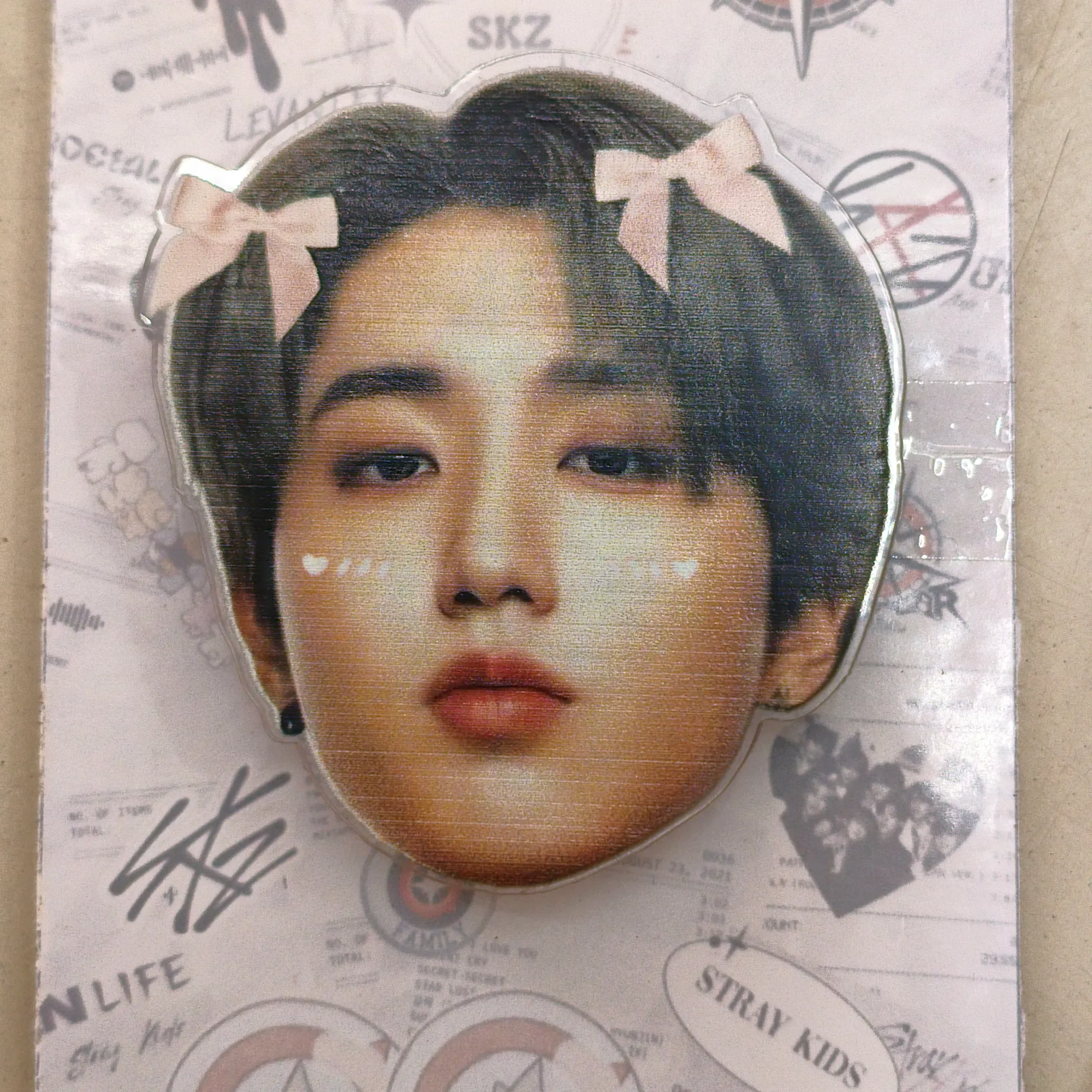 Stray kids moño Han