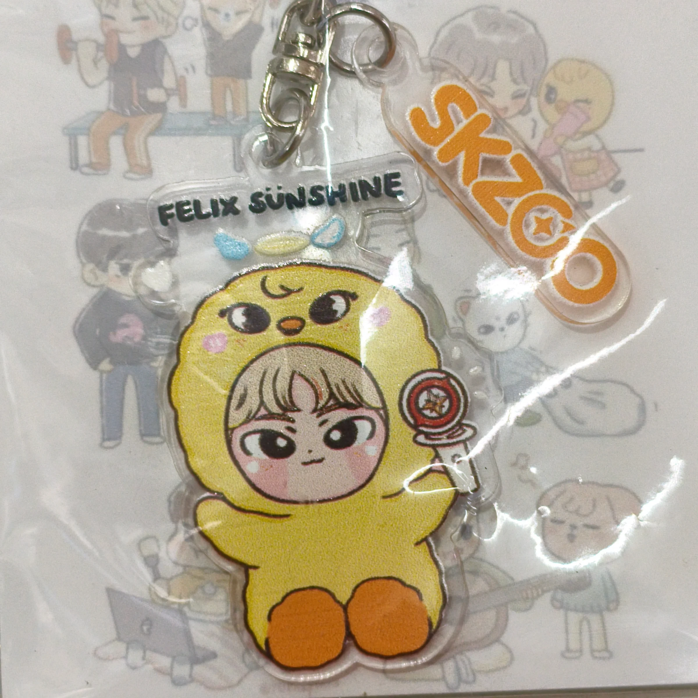 Skzoo chibi Felix pollito cuerpo completo
