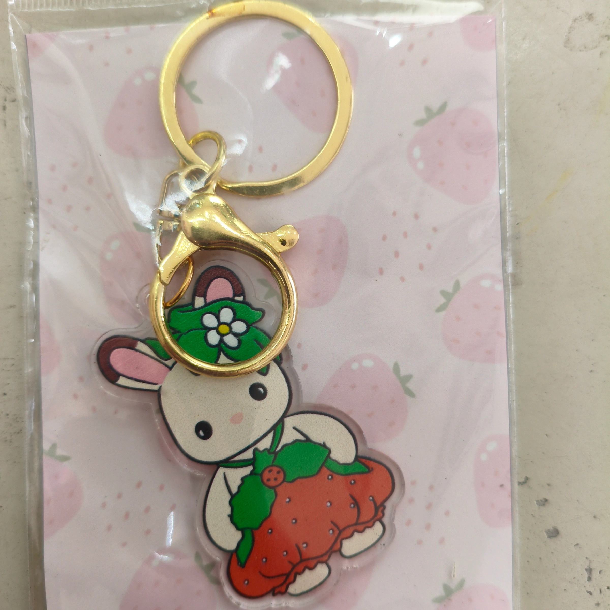 Ternurin/ conejo traje fresa 🍓
