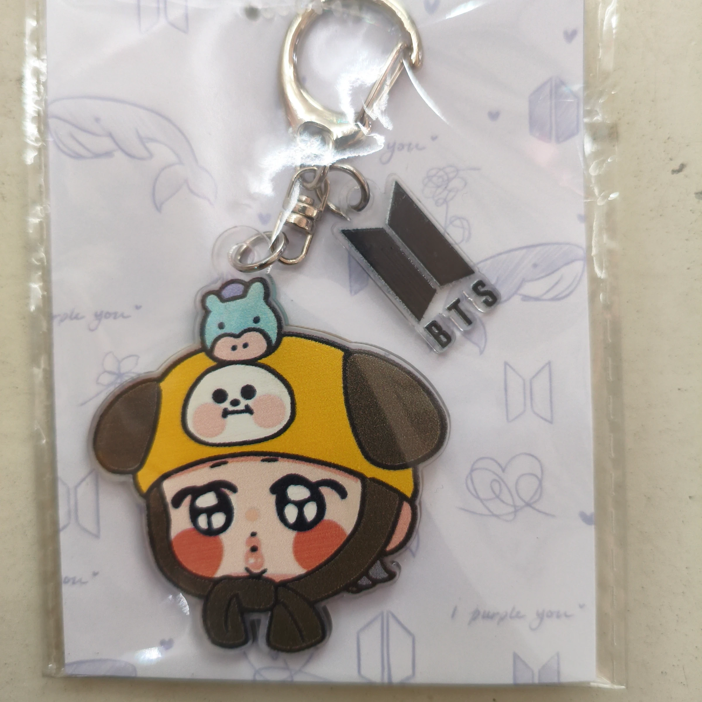 BTS/ chibi con gorros Bt21 - chimmy