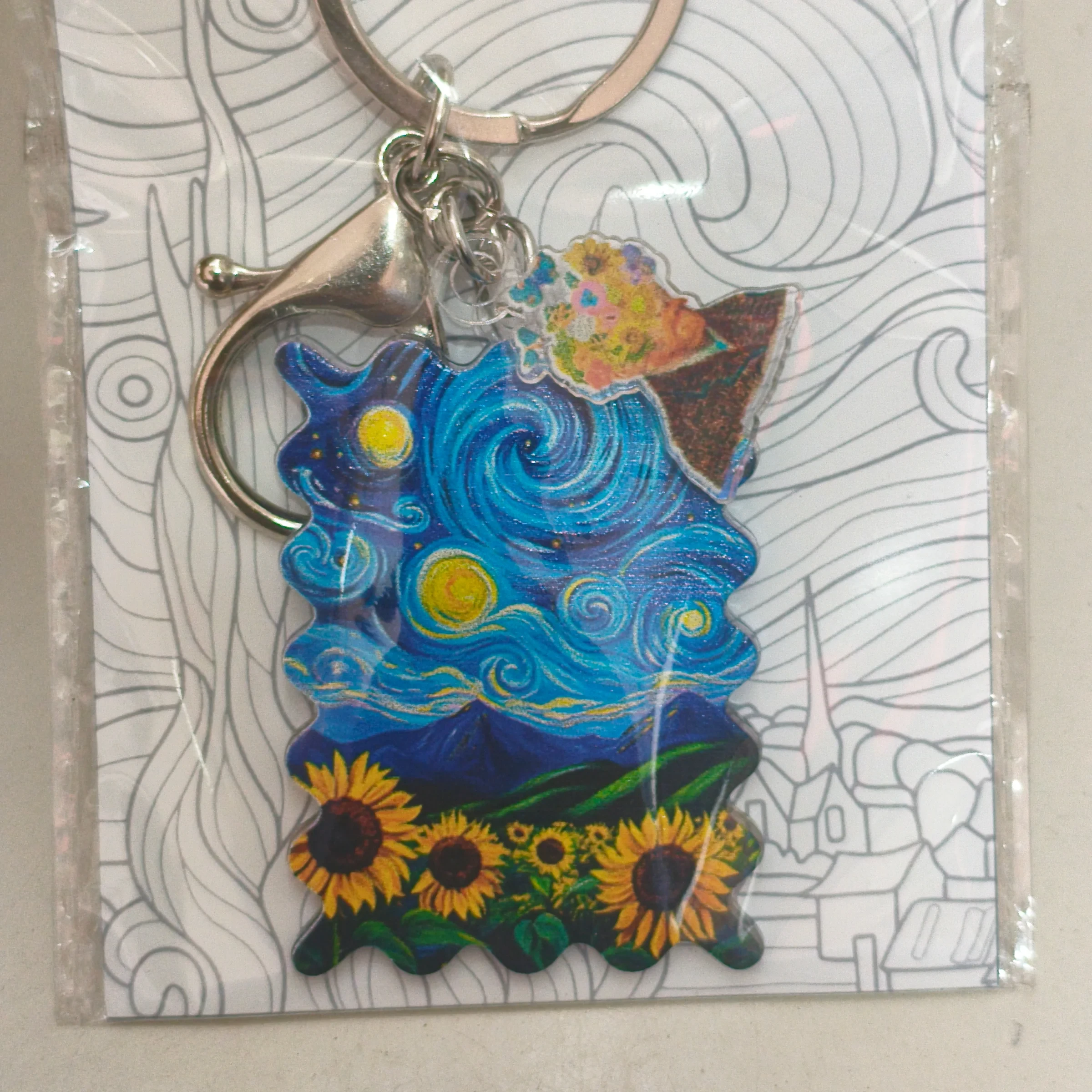 Van gogh/ noche estrellada - girasol