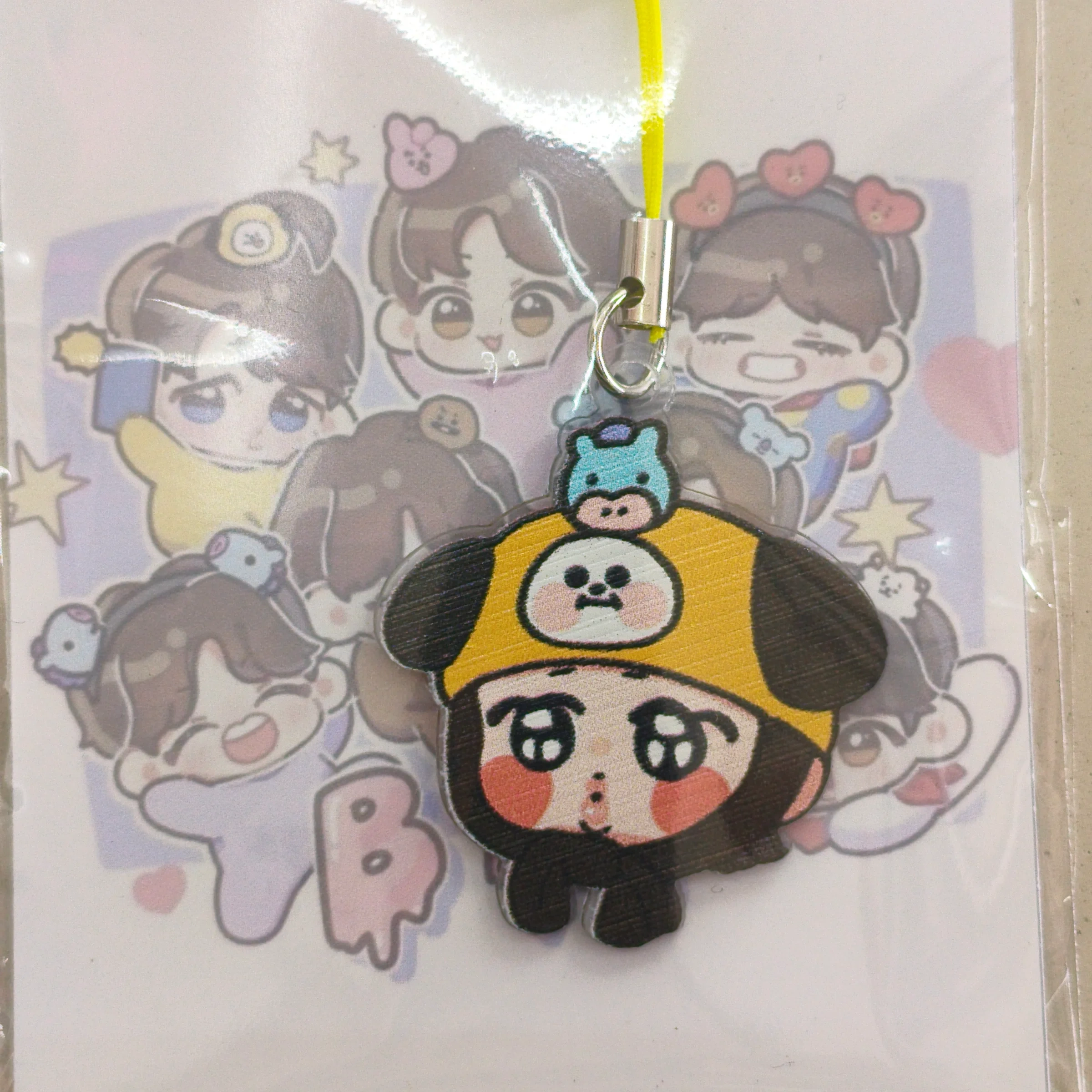 BTS chibi con gorro Bt21