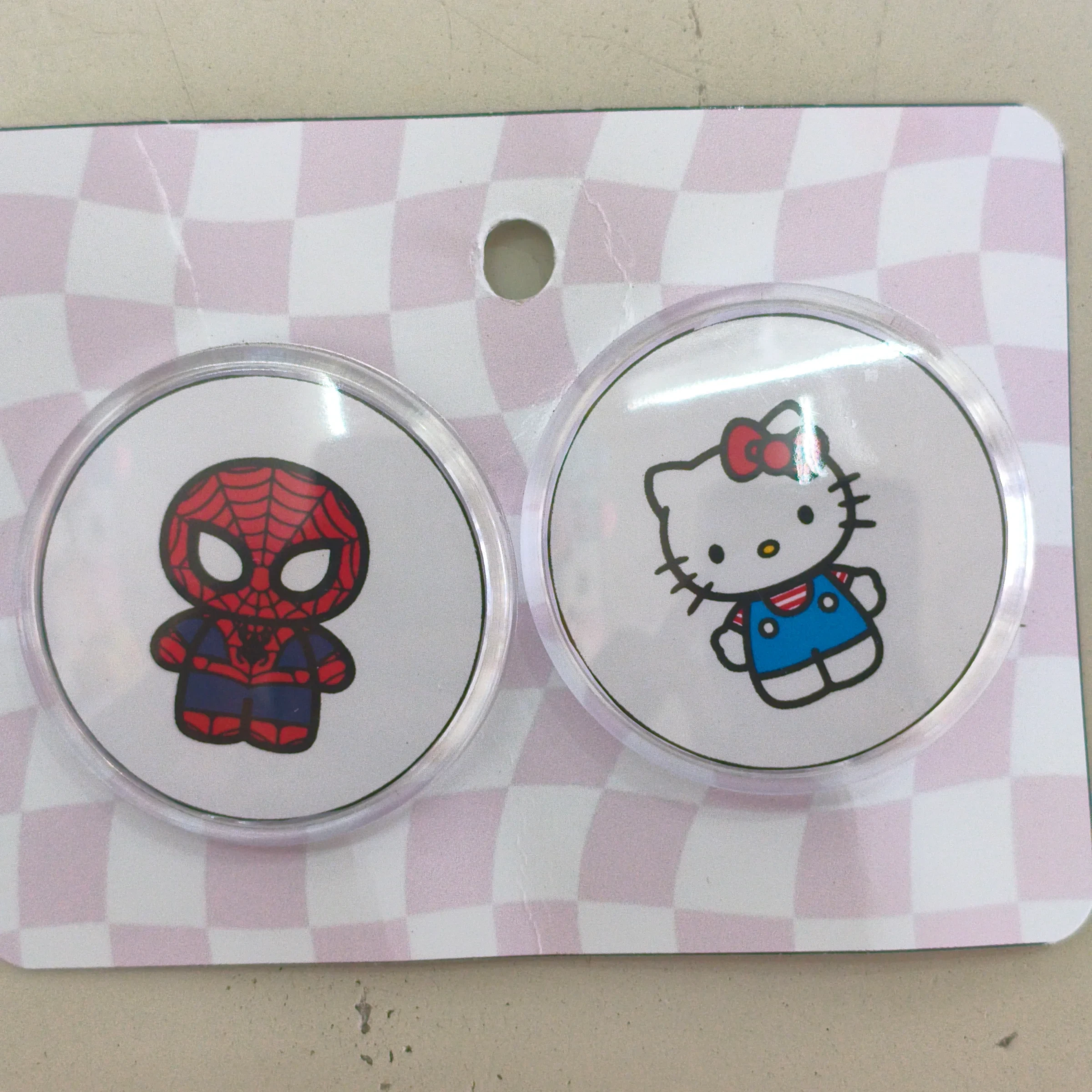Spiderman & hello Kitty