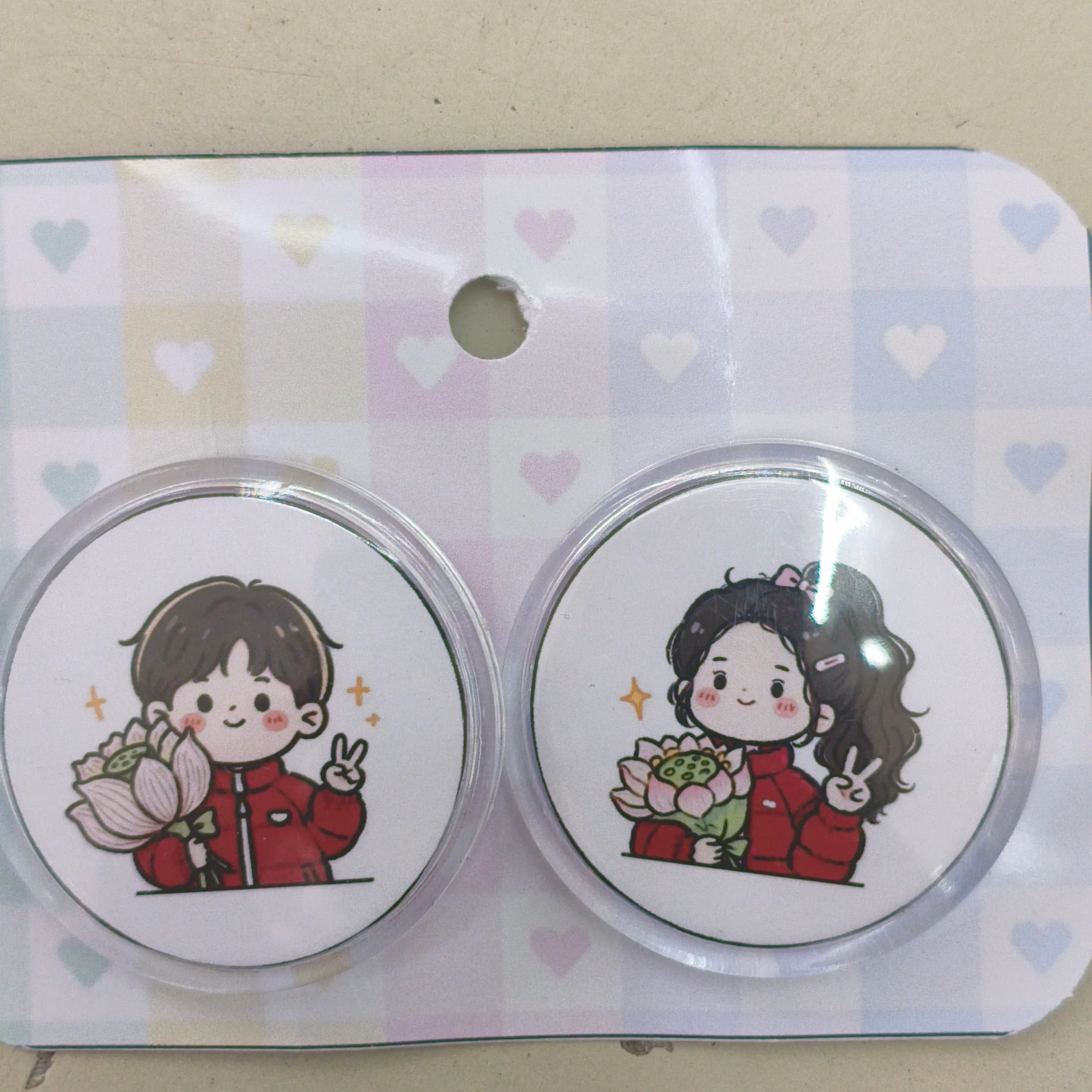 Pareja chibi