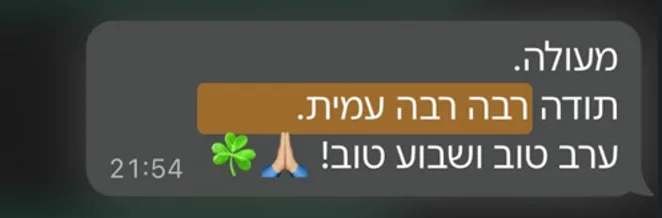 חוות דעת לקוח - MILA Finance