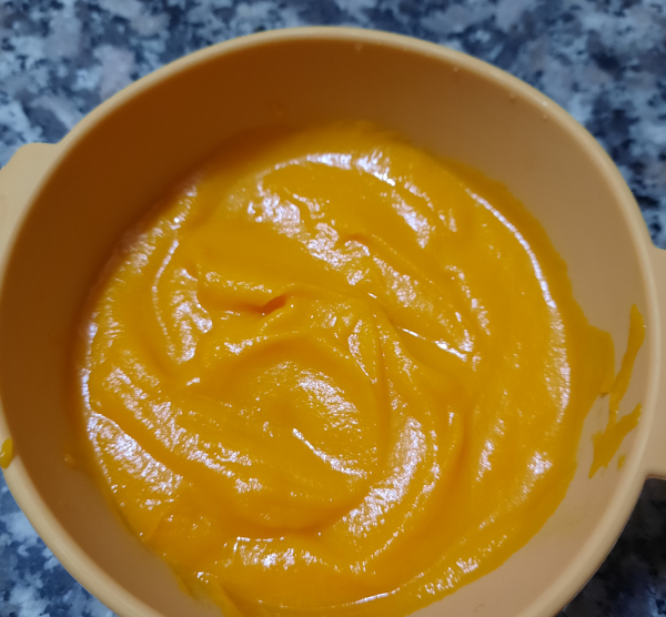 piure de cartof dulce cu morcov