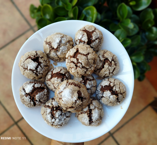 Crinkle Cookies