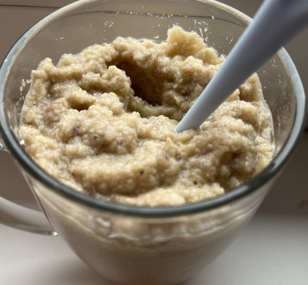 Budincă de banane cremoasă cu griș
