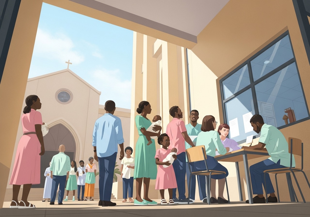Inscriptions pour le baptême de vos enfants