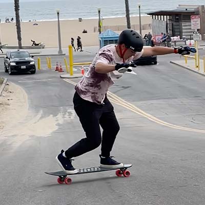 Toeside 180 Stand Up Slide