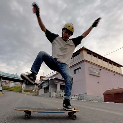 Heelside 1-Foot 180 Stand-Up Slide