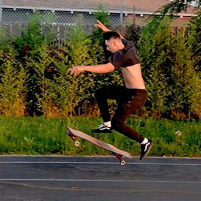 Nollie Frontside Big Spin