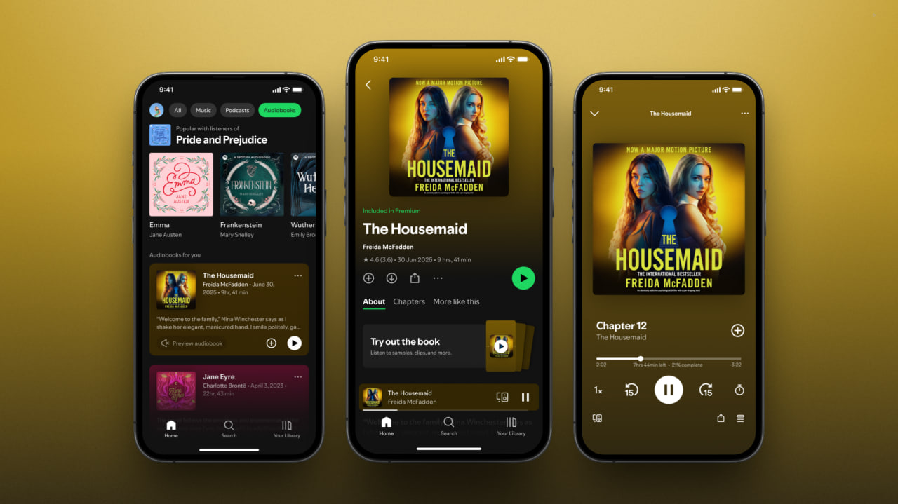 Spotify Expands Audiobooks to Ghana Starting October 14