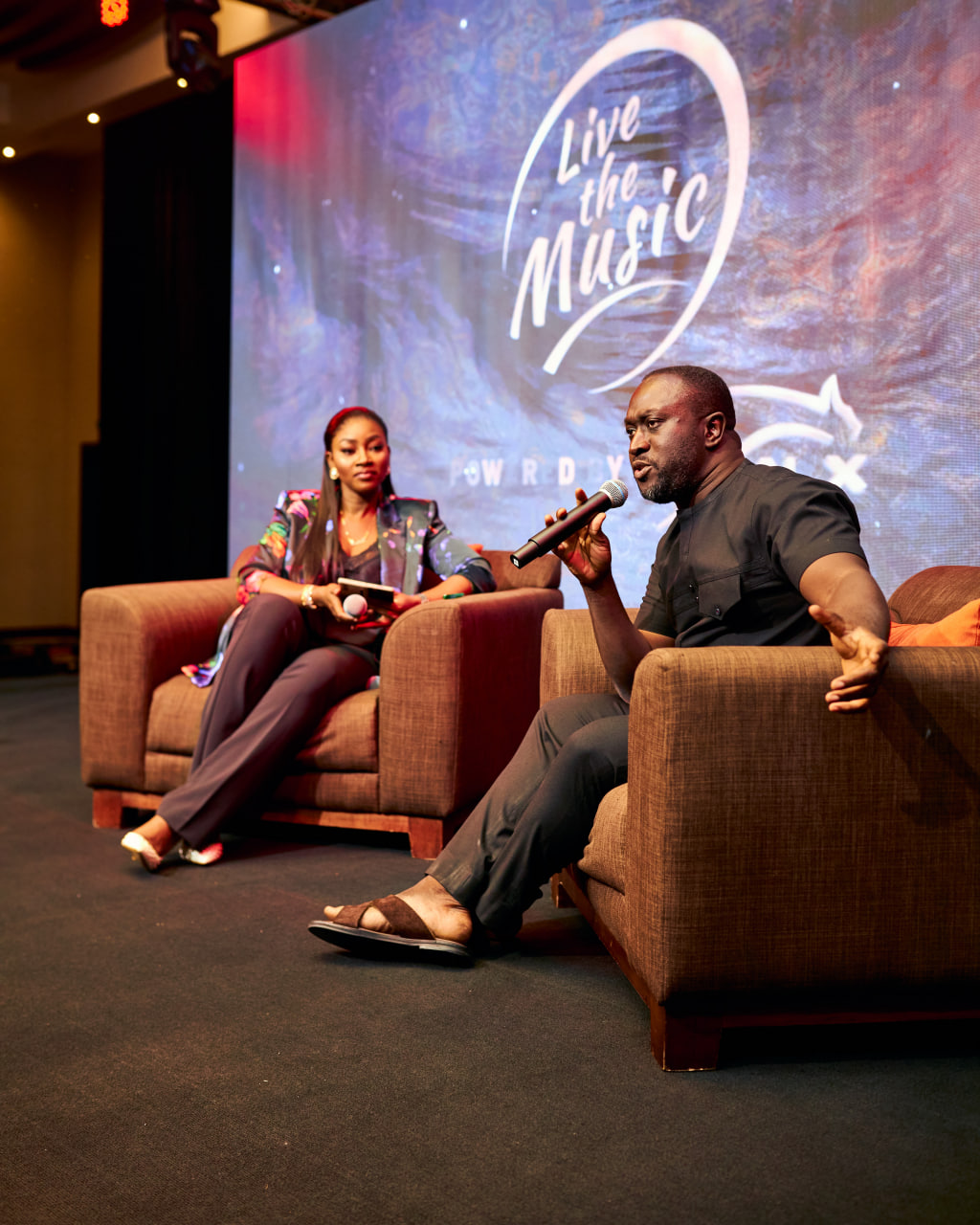 RICHIE MENSAH OFFICIALLY LAUNCHES ‘LIVE THE MUSIC’ PROJECT