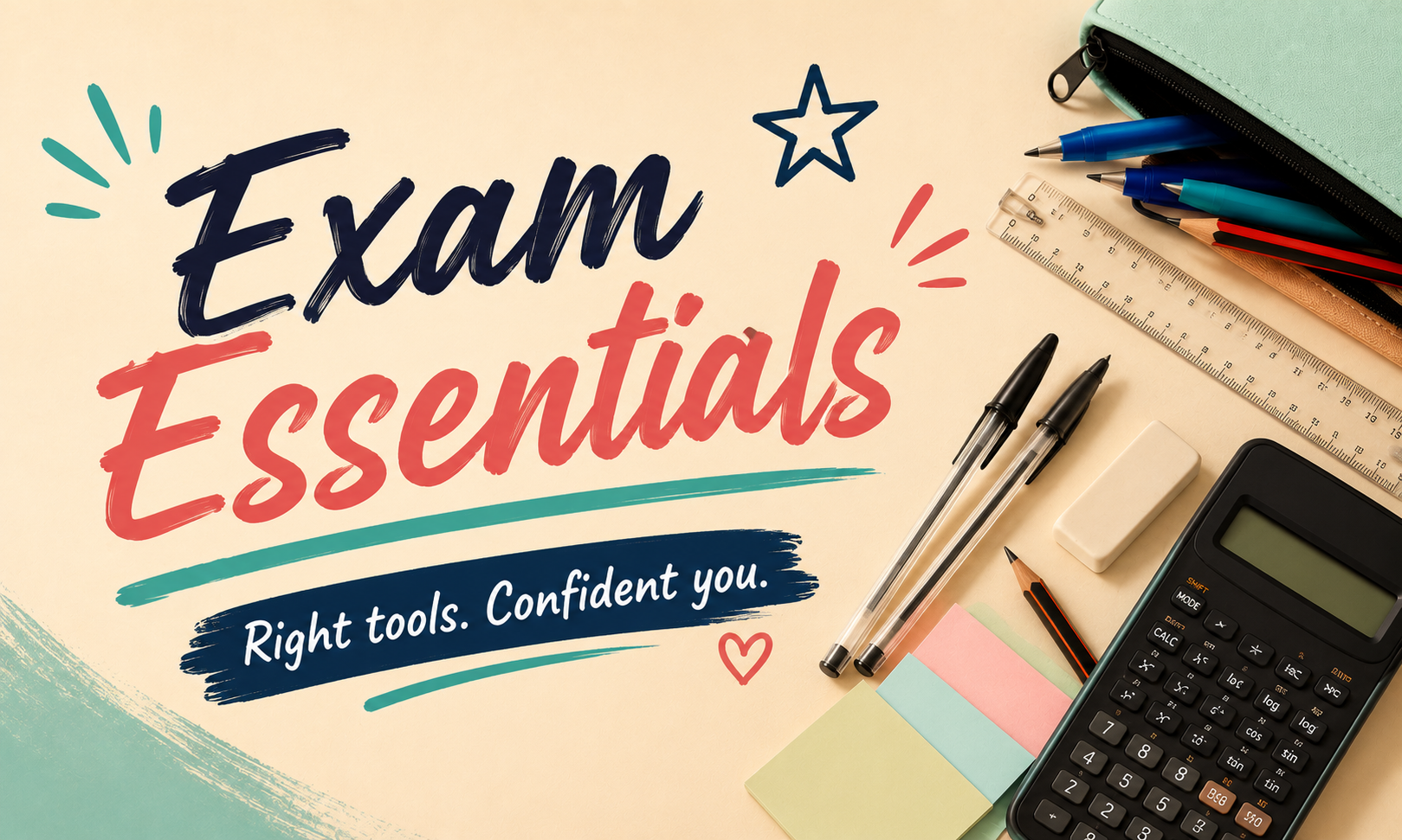 What Stationery Should You Bring to Your Exams?