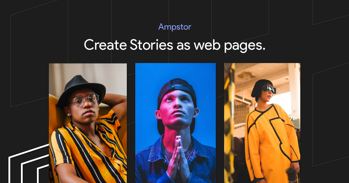 Ampstor - Web Stories Builder and Editor