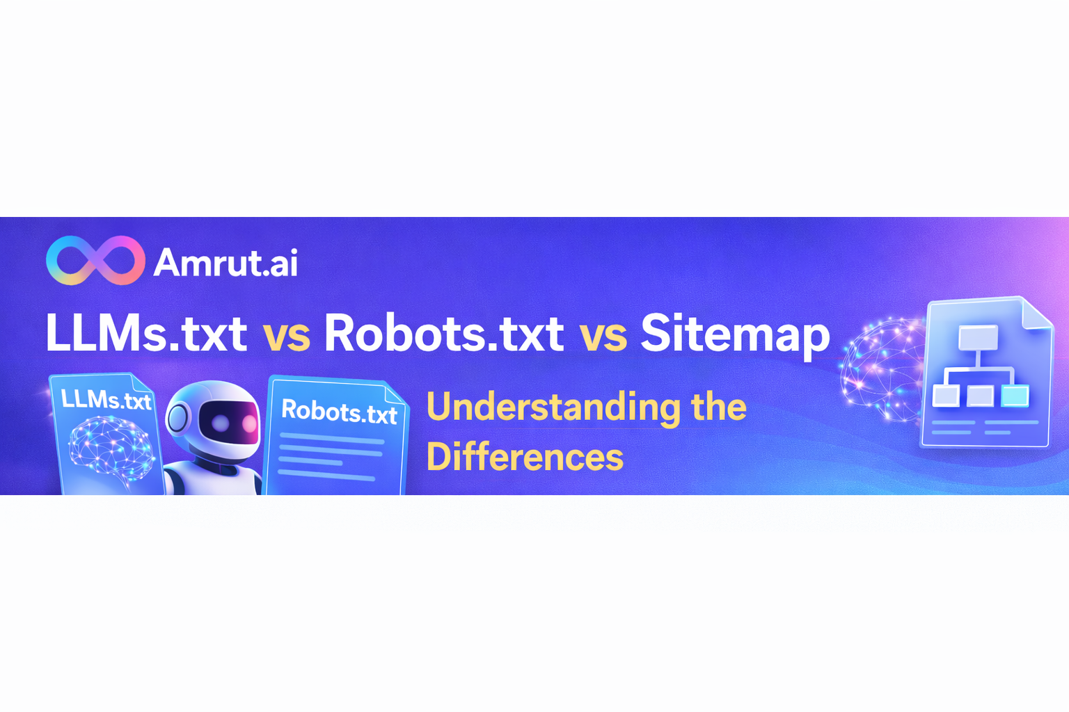 LLMs.txt vs Robots.txt vs Sitemap: Understanding the Differences