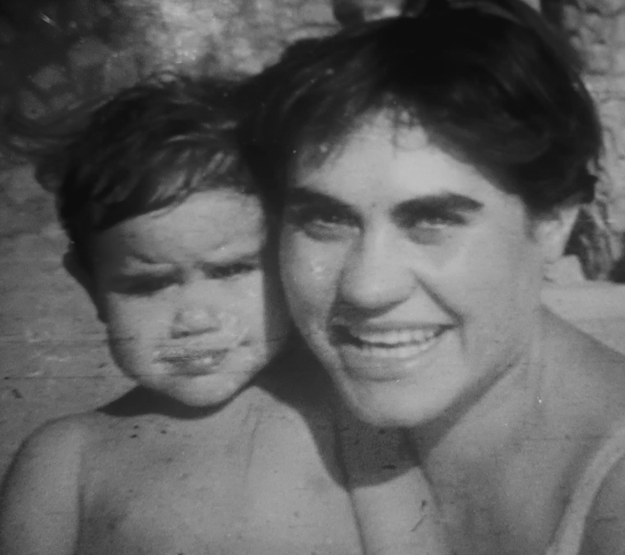 Con mi mama,1967.
