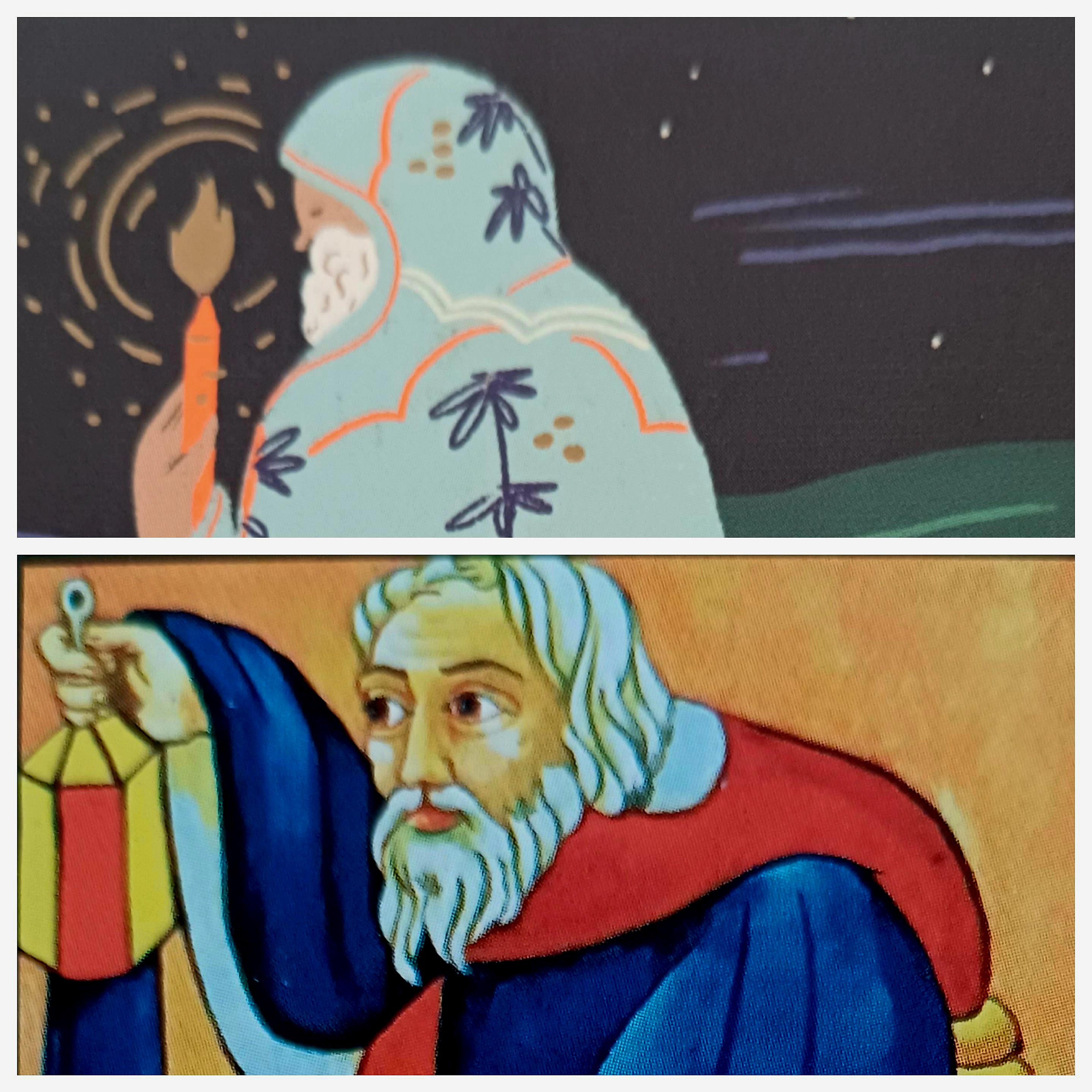 Arcano IX del Tarot de Magas Ilustradas y de Marsella, EL ERMITAÑO.