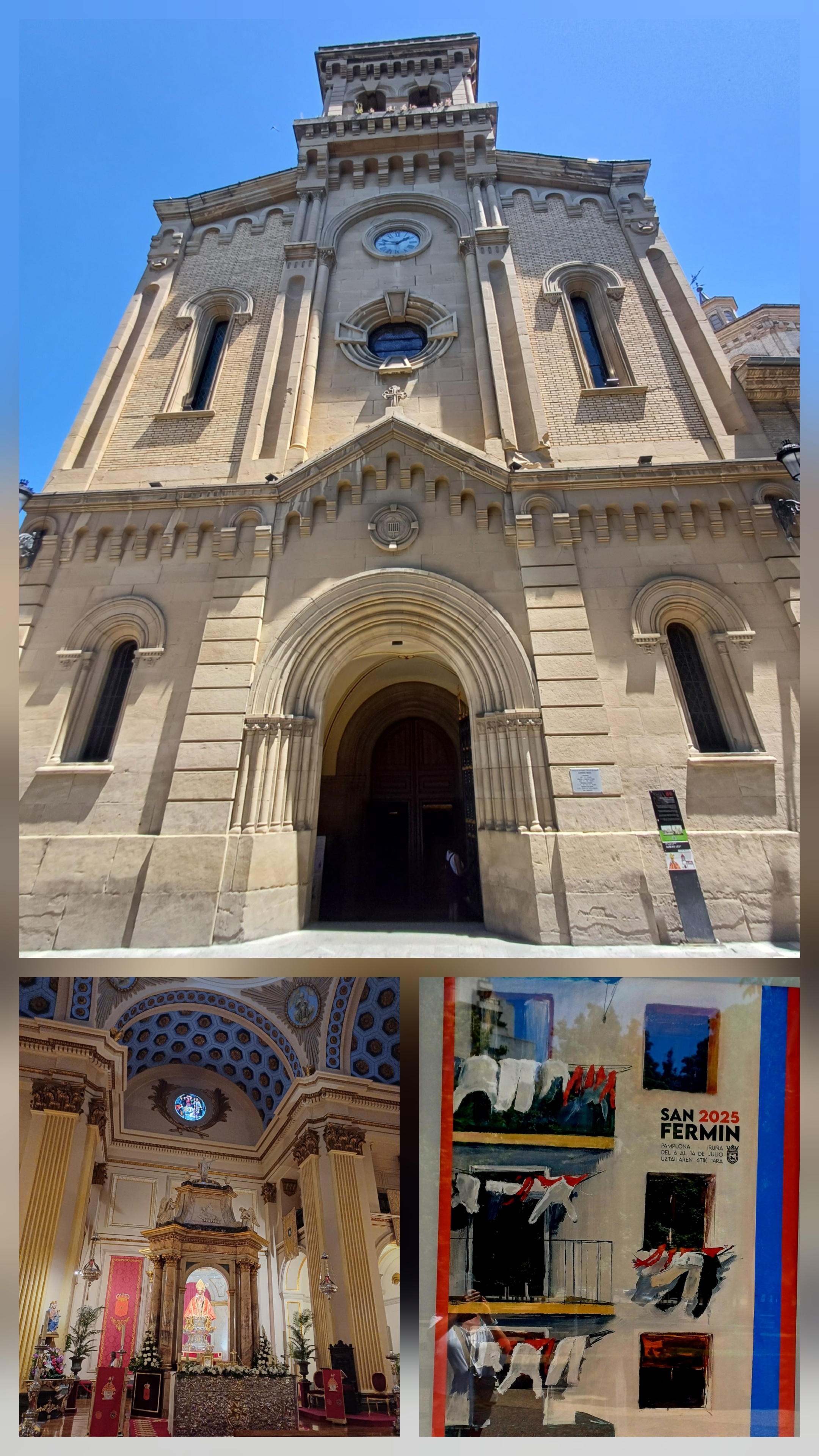 Parroquia de San Lorenzo, Capilla de San Fermin. Pamplona. Navarra. España.