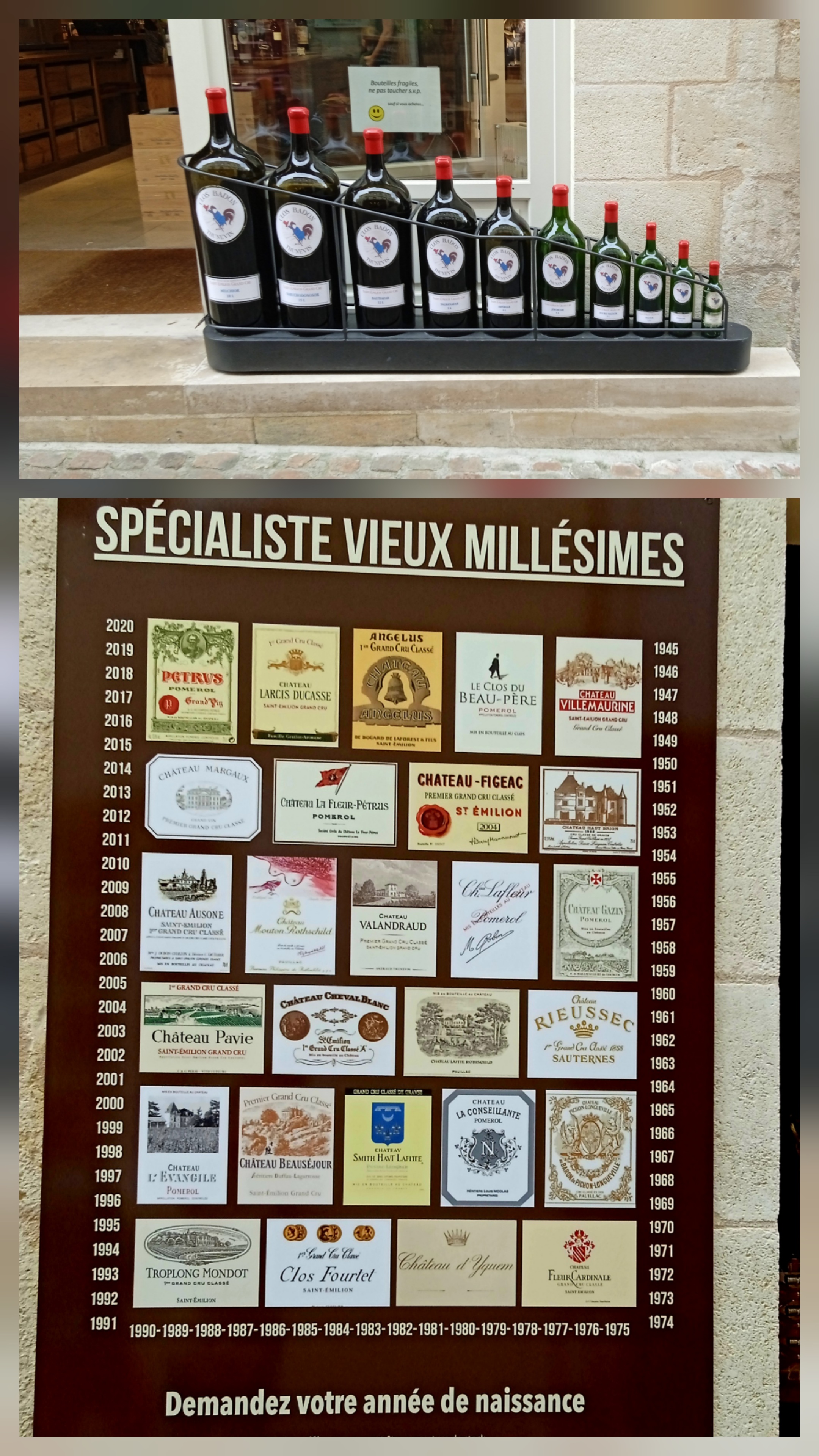 Negocio en Saint Émilion.