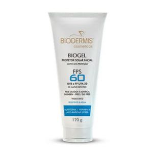 Filtro Solar Biogel FPS 60 - 120g em Venda Nova - Belo Horizonte - MG Filtro Solar Biogel FPS 60 - 120g em Venda Nova - Belo Horizonte - MG