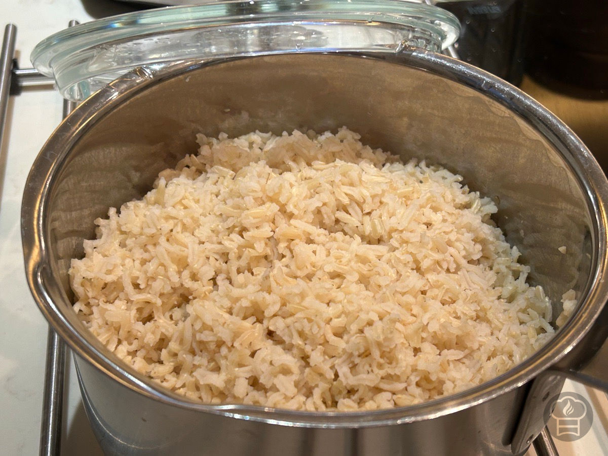 أسهل طريقة لطبخ الرز البني
