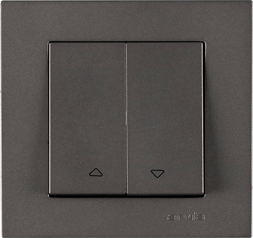 Arvia Karen Antrasit Jaluzi Kumanda Anahtarı Mdl+Kpk