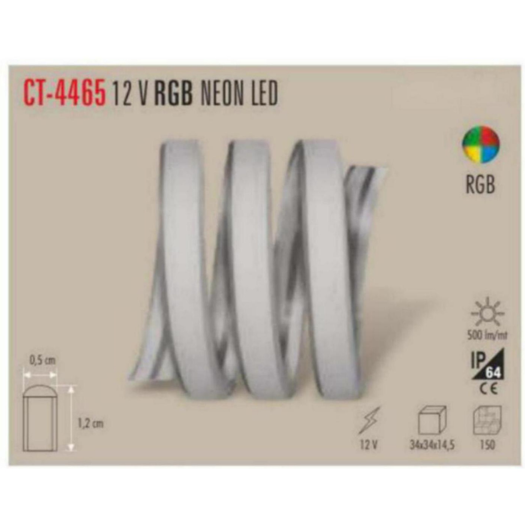 CT-4465 12V RGB Neon LED RGB