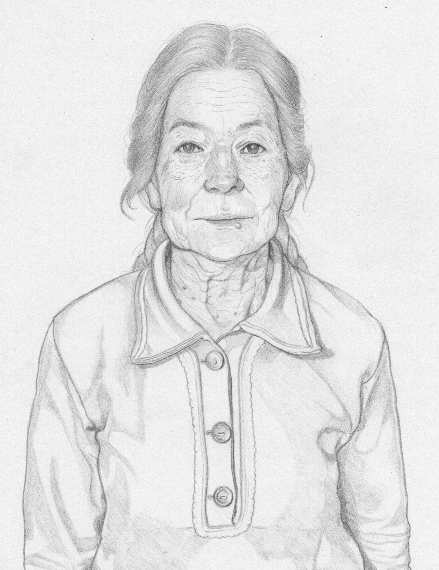 Chelita, second portrait — artwork by Ana Sofía Goyes